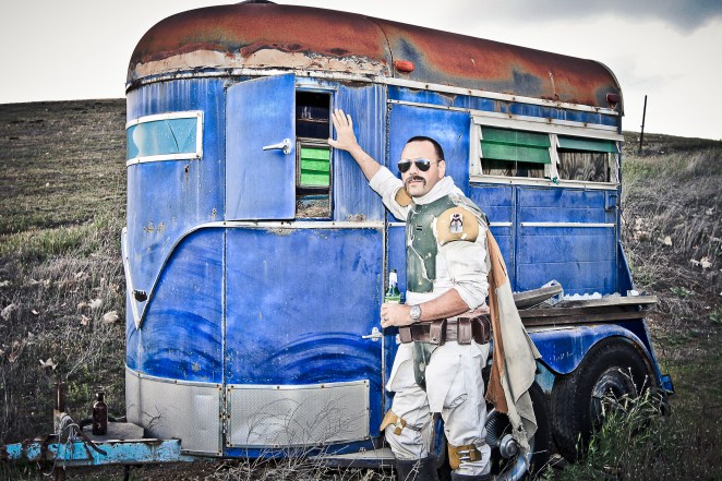 Beer and trailer = happy life