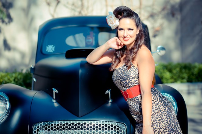 Josephine Jean at Hot Rod Homecoming 